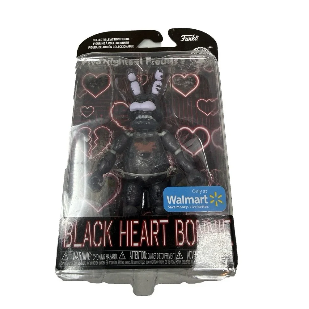 Funko Five Nights At Freddys 5 Inches Blackheart Bonnie Figure Walmart Exclusive